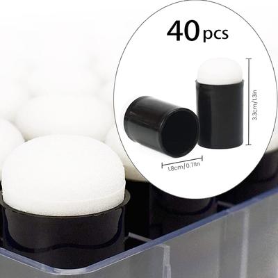 40pcs Finger Sponge Daubers Stamping Brush Finger Painting Sponge Craft Drawing Craft Set for Painting Handmade DIY Craft