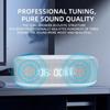 MultiFunction Alarm Clock With Bluetooth Speaker Night Light Mobile Phone 15W Fast Charging Station Wireless Charger for Home