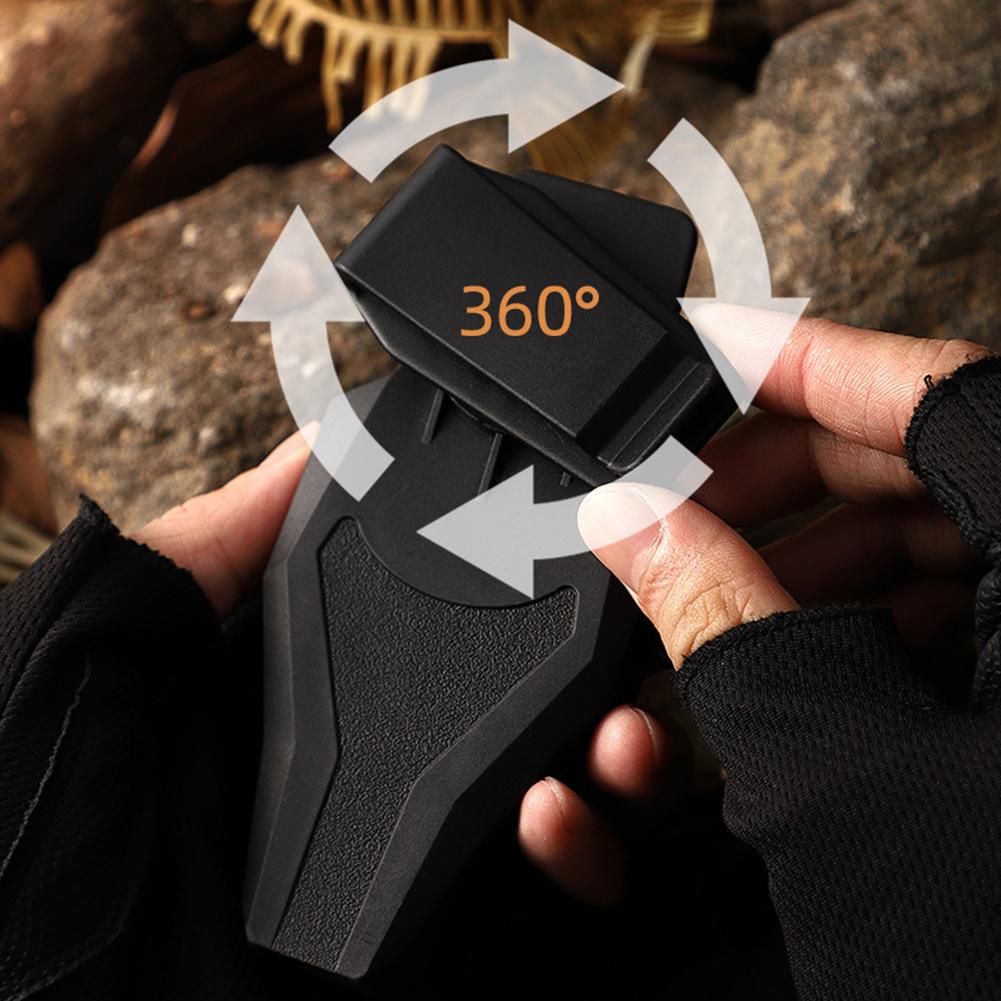 Fiske Tång Förvaringsväska Lättviktig Fiskelina Klippare Skyddsväska Gummi Plast Bärbar 360 Rotation Fiskeverktyg Utrustning