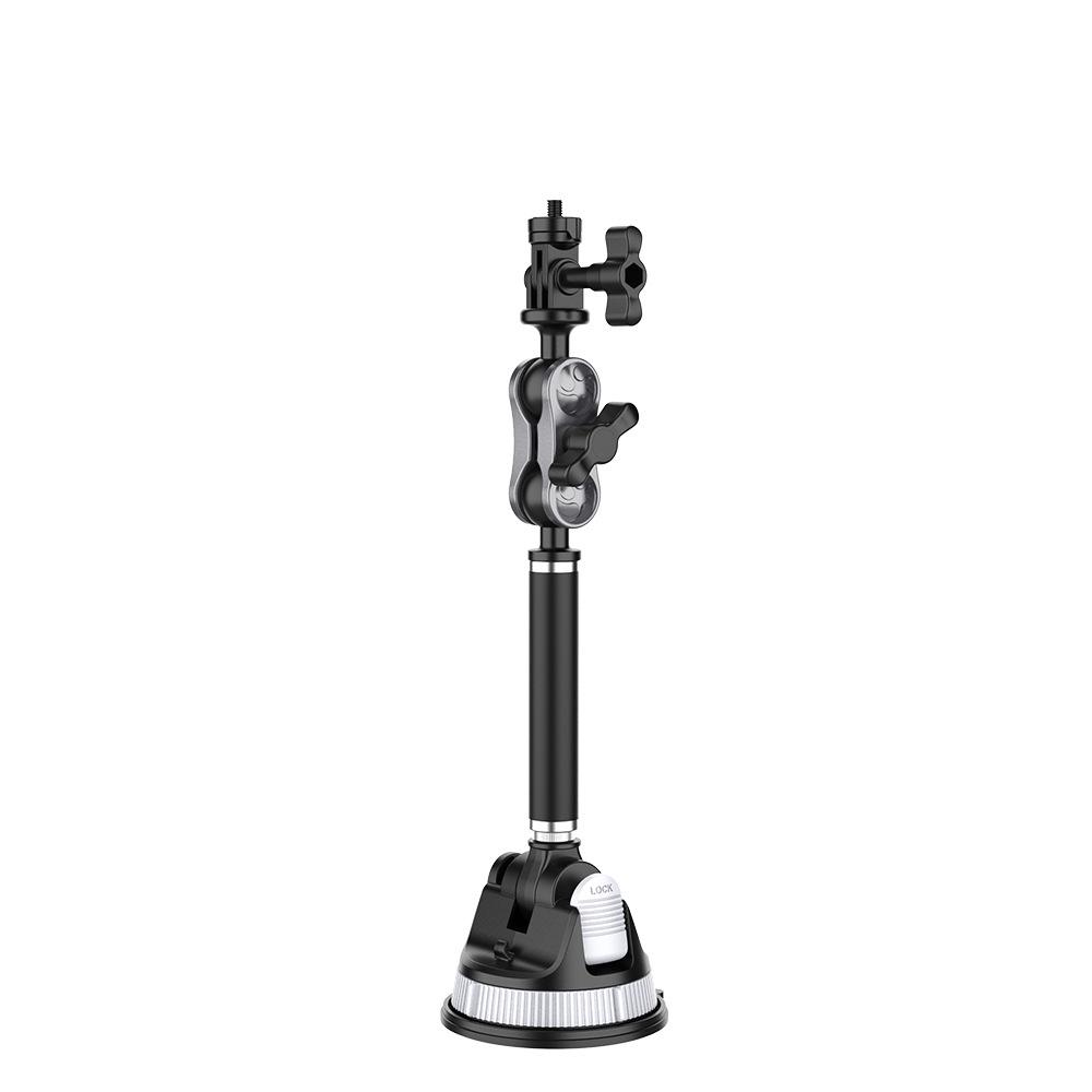 Multi-functional Car Phone Mount with Suction Cup for Camera and Navigation