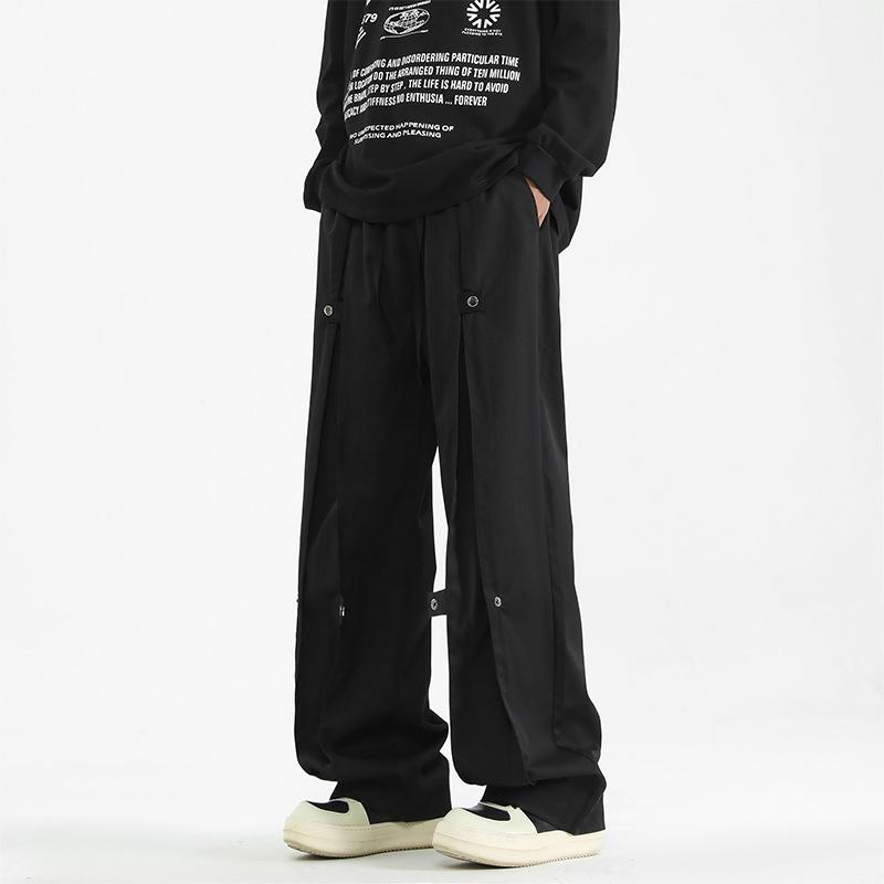 Men's Spring and Autumn High Street Casual Pants Men's Loose Versatile Mountaineering Outdoor Functional Paratrooper Pants