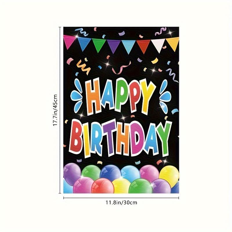 1 garden flag banner garden decoration background cloth hanging flag outdoor festival hanging flag background