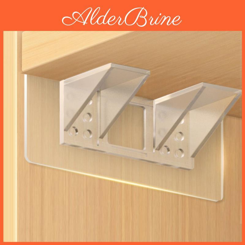 Support Pegs Adhesive 24pcs Shelf Closet Cabinet Shelf Support Clip Punch Free Hook Wall Hangers Strong Holder