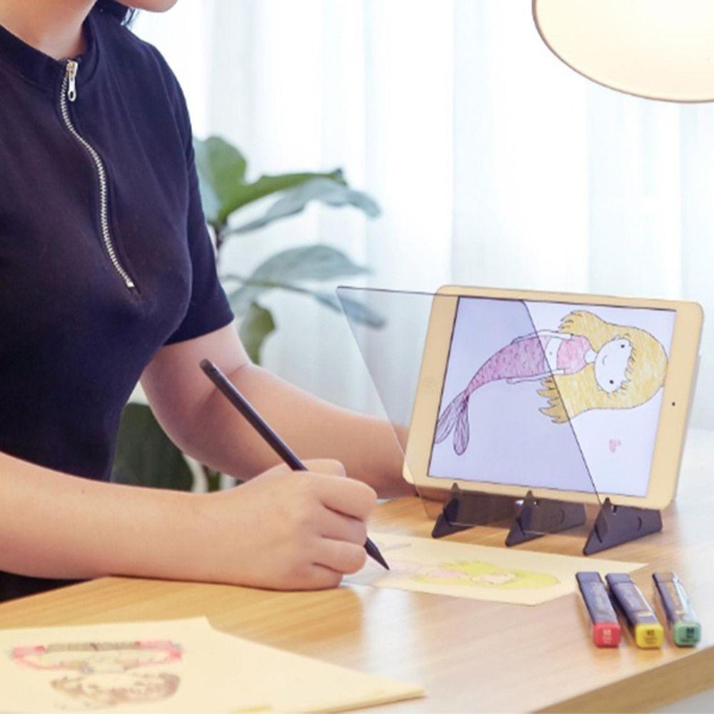 Boards Mirror Plate Optical Image Drawing Painting Stand Dimming Bracket Sketch Drawing Board