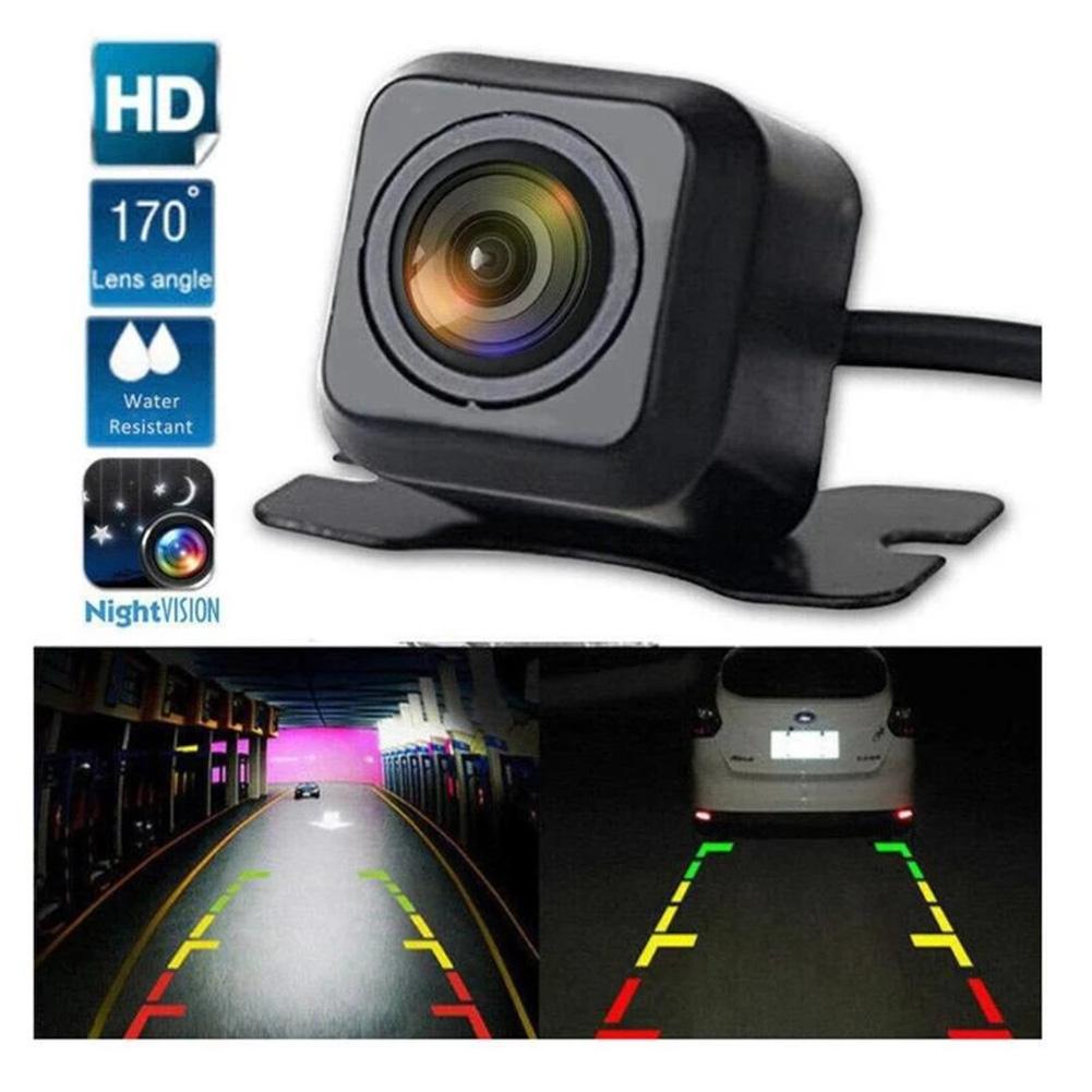 Universal Car Rearview Camera HD Night Vision Reversing Camera IP68 Waterproof Car HD Reversing Image Camera 170 Wide Angle