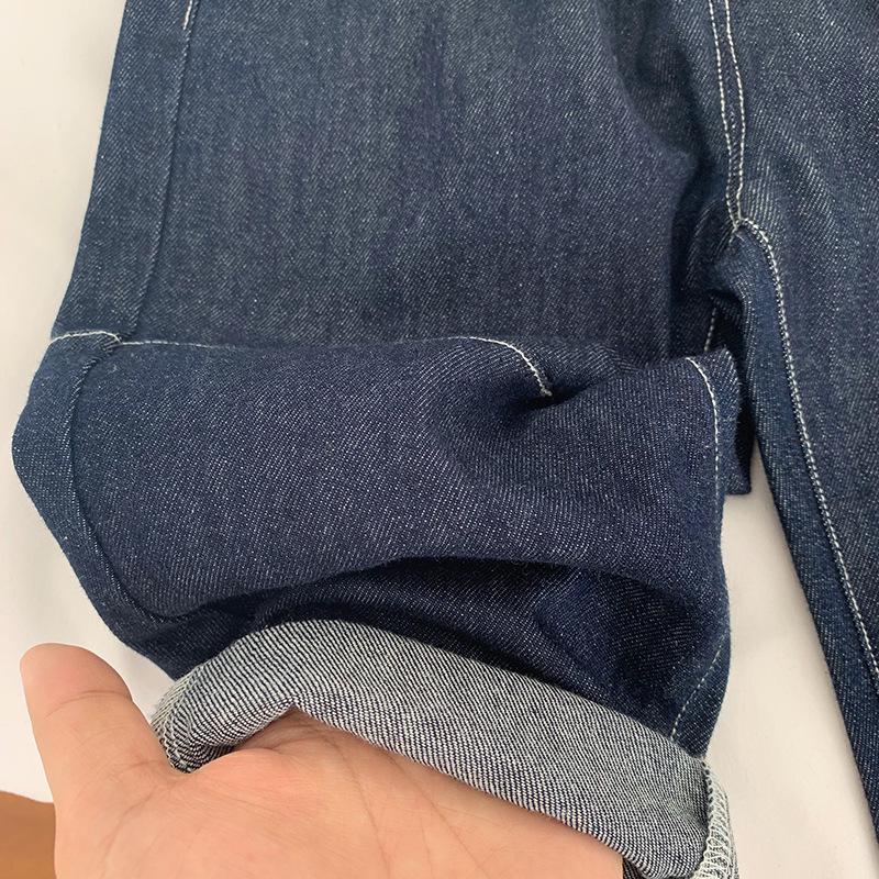 Boys' Autumn Loose Fit Breathable Denim Pants - Casual Versatile Street Style