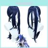 Original Maple Dan Character Cosplay Wig Realistic Scalp Top Mixed Color Synthetic Hair
