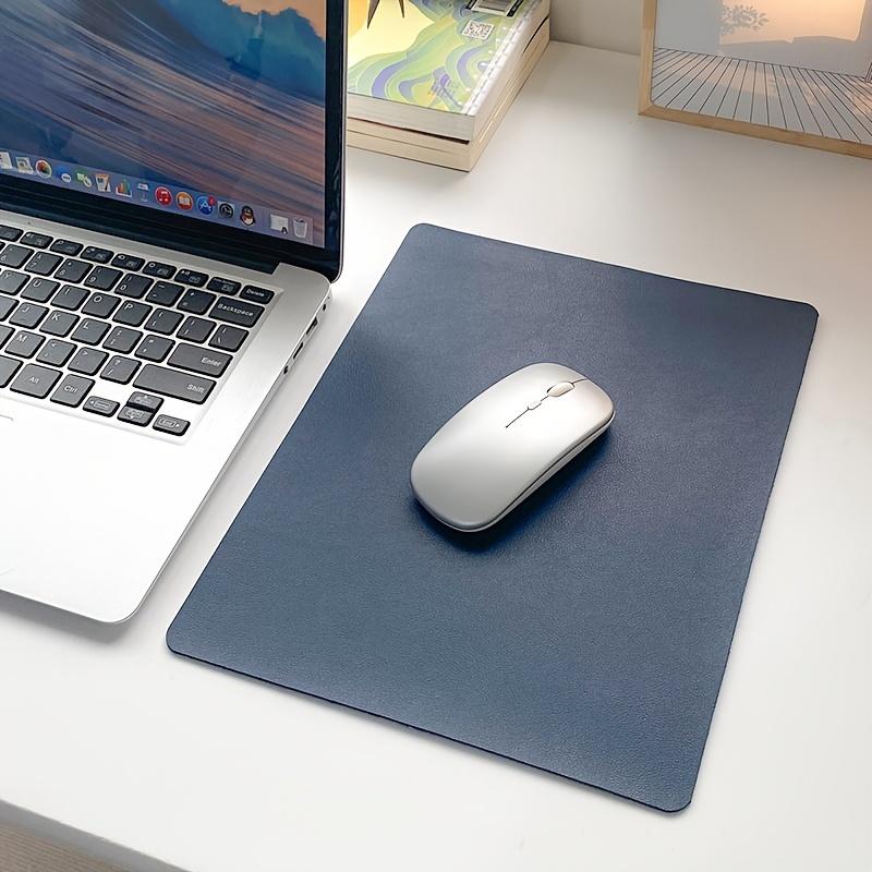 Faux Leather Mouse Pad Solid Color Simple Fashion Office Mouse Pad Home Office Student