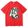 Summer Unisex Tshirt Printed With Patterns Summer Short Sleeved Street Style Casual Pure Cotton Clothing Tshirt