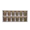 12-piece Set, Light Luxury Style Moroccan Glass Cup, Türkiye Saudi Restaurant Tea Cup, Mosaic Paper Gilding Water Cup, Gift Cup