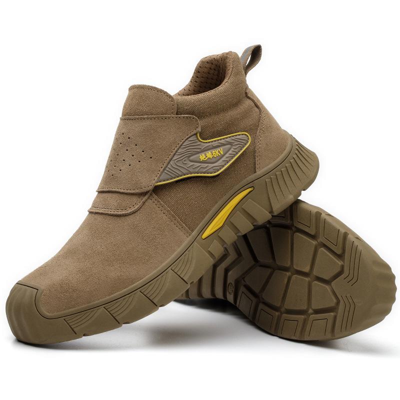 

Защитная обувь для сварщиков, изоляционная обувь для защиты труда, 6 кВ, износостойкая рабочая обувь, устойчивая к разбиванию и проникновению 45