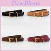Classic Leather Womens Belt For Casual And Office Wear With Silver Pin Buckle