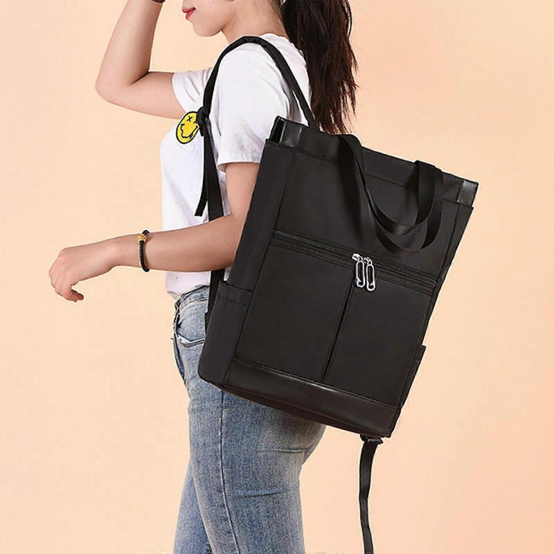 Women Convertible Tote Daypack Laptop Backpack College School Travel Casual Bag