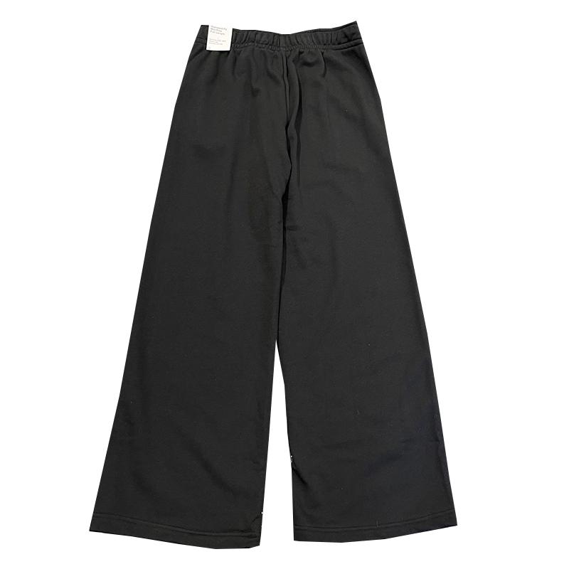 Nike Fashion Loose Straight Comfortable Knit Sports Pants Women bottoms Black HJ0870-010