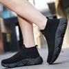 Fashion High-top Male Sports Shoes Slip-on Knit Trend 2025 Designer Sale Athletic Gym Miked Colour HikingTrekking Men's Casual Sneakers