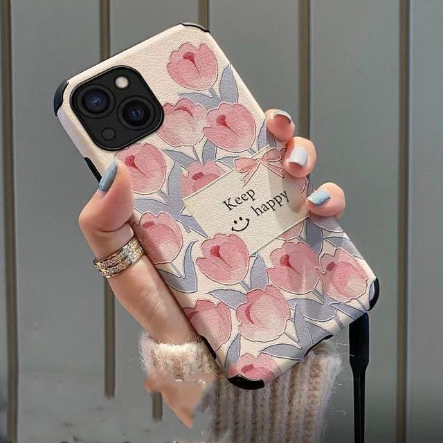 Case For Iphone 14 Pro Max 11 13 Mini 12 Cute Cartoon Rabbit Chinese Word Lucky Phone Cover For Iphone Xr Xs X 7 8 Plus 6 Se2020