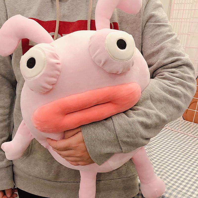 Sausage Plush Mouth Toys Cute Cartoon Girl Pillow Spoof Holiday Dolls Gifts