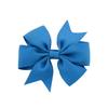 2/4/10 piezas 3'' Lazos de Cinta Sólida Pinzas para el Cabello para Bebés Niñas Lazos Hechos a Mano Pasadores Pasadores Accesorios para el Cabello para Niños