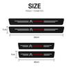 Carbon Fiber Car Door Sill Protective Stickers Films For Citroen C3 C4 C5 C1 C2 Berlingo Celysee Xsara Picasso Car Accessories