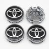 4pcs 57/62mm For Toyota Car Tyre Wheel Center Hub Cap Badge C-hr Prado Rav4 Yaris Hilux Prius  Avensis Corolla Camry crown