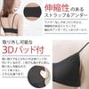 RONGUI Disposable Underwear for Set of Disposable Bra and Perfect for Travel and Disaster Preparedness Women, Black, 3, Panties, (L)