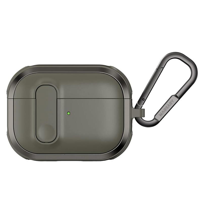 

[MagEasy] AirPods Pro2 Pro correspondence case Shockproof Fall prevention carabiner With cover rock function with wireless charging MagSafe [ air pods