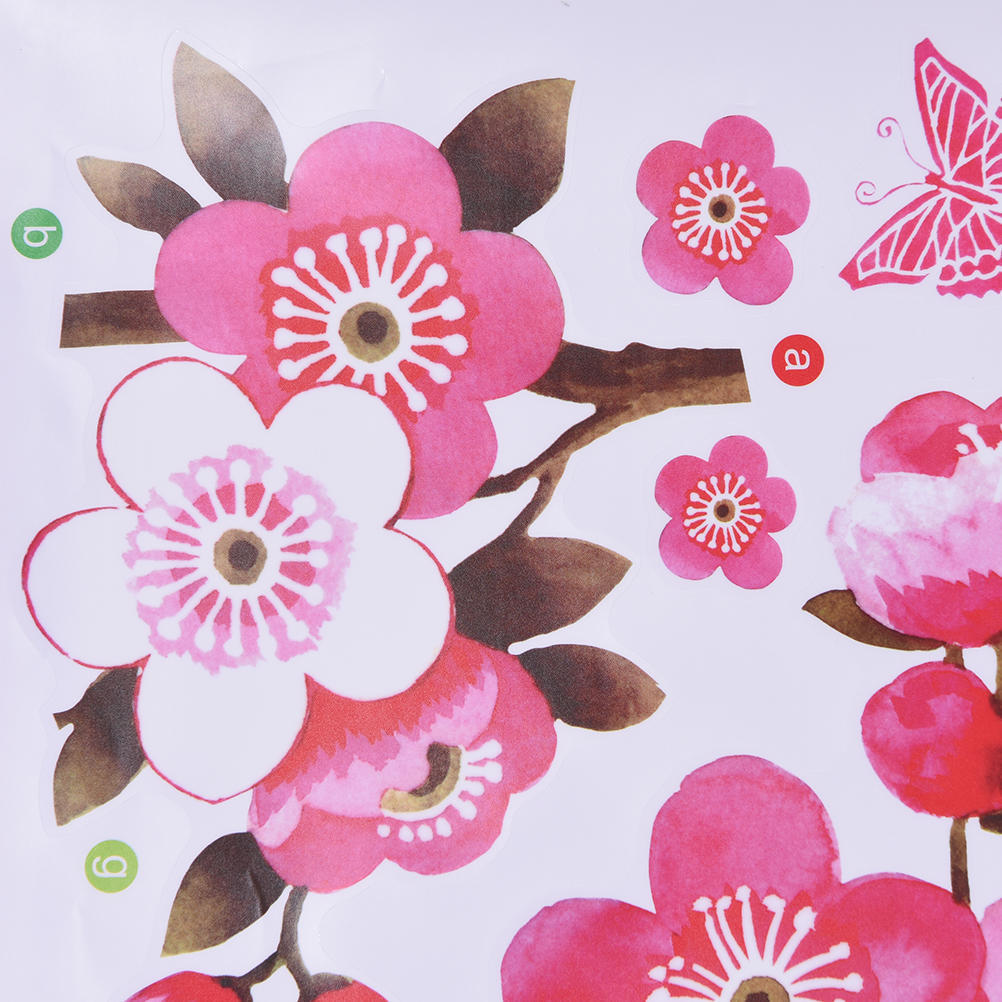 Flowers Removable Wall Stickers Decal Art Vinyl Flower Mural Home Room Decor Diy  Sale