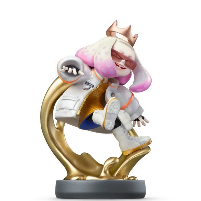 Figurine Amiibo - Perle & Coralie: Set De La Tour De l'Ordre • Collection Splatoon
