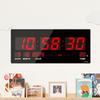 Black Digital Wall Clock LED Screen Perpetual Calendar Clock High Quality LED Wall Clock  Home Use