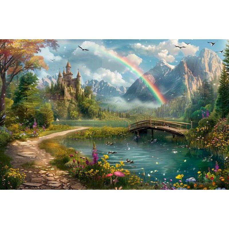 CHENISTORY Diamond Painting Landscape Kit Full Embroidery Cross Stitch Wall Decorative Rhinestone Pictures Hobby For Home