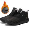 Size 39-48 Mid-cut Thick Cotton Lined Large Size Men Snow Boots Warm Non-slip Outdoor Cold Weather Winter Walking Footwear