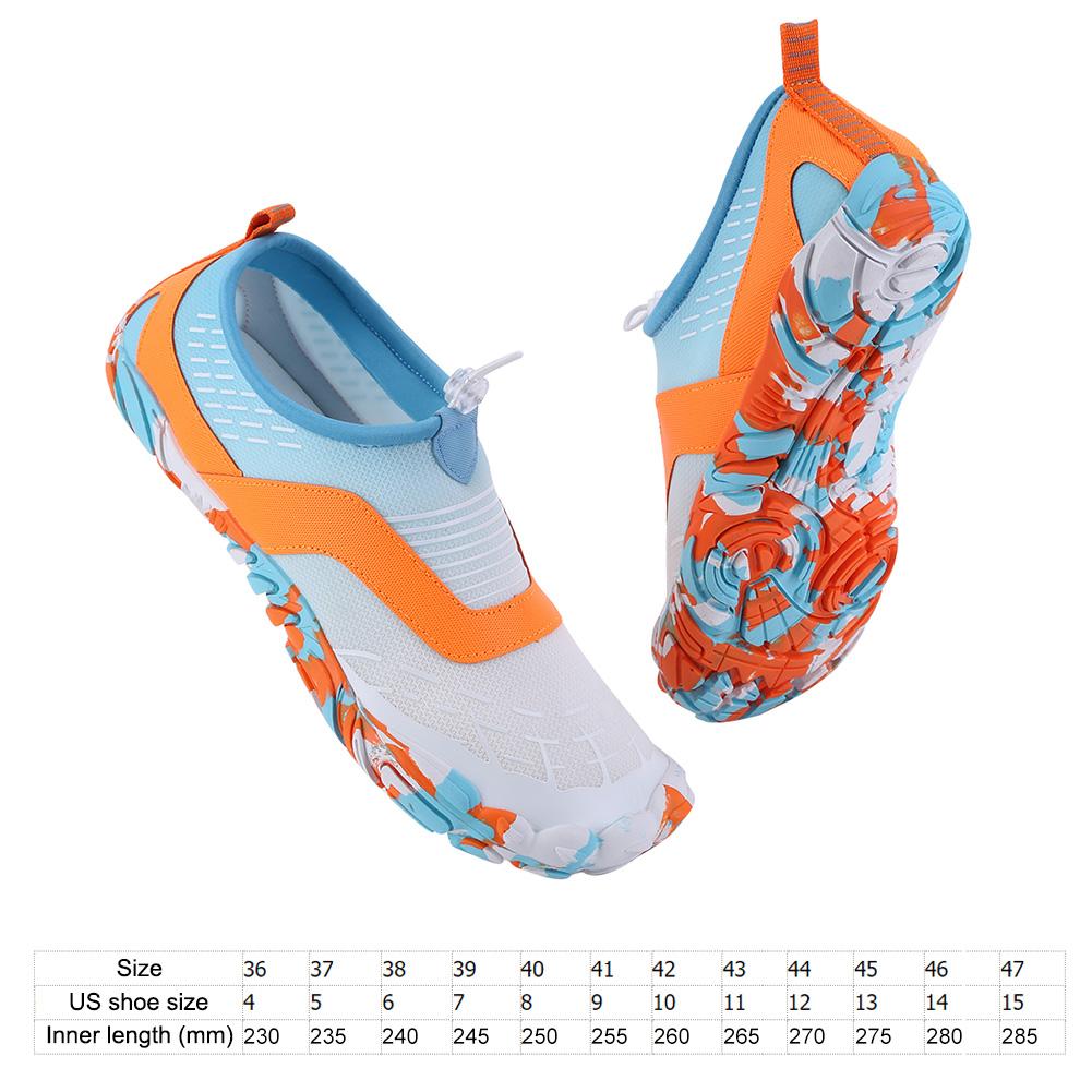 Quick-Drying Beach Water Shoes for Women Men Swimming Aqua Slippers Non-slip Seaside Barefoot Surfing Upstream Diving Sneakers