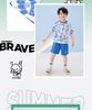 B. DUCK Little Yellow Duck Children's Clothing Boys' Casual Set Summer Pure Cotton Two Piece Set