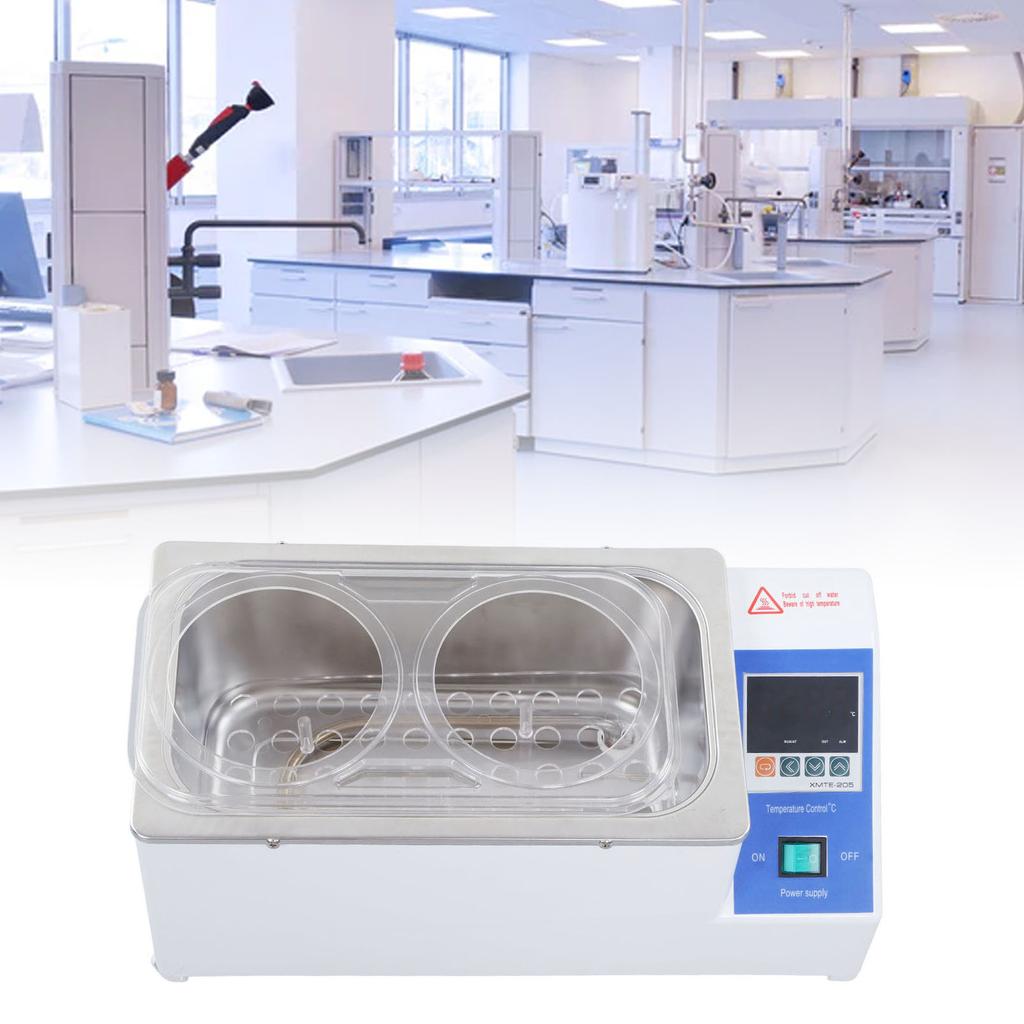 Digitales thermostatiches Wasserbad 600W 2-Loch Labor-Konstanttemperatur-Wasserbad-Behälter mit Timer