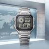 Casio Metal Kasalı ve Paslanmaz Çelik Kordonlu Erkek Quartz Kol Saati AE-1200WHD-1A