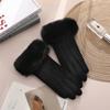 Windproof Touch Screen Gloves Wear-resistant Mittens Vintage Cycling Gloves