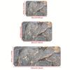 Marble Print Kitchen Runner Rug Anti-slip Oil-proof Stain Resistant Washable Floor Mat for Kitchen Sink