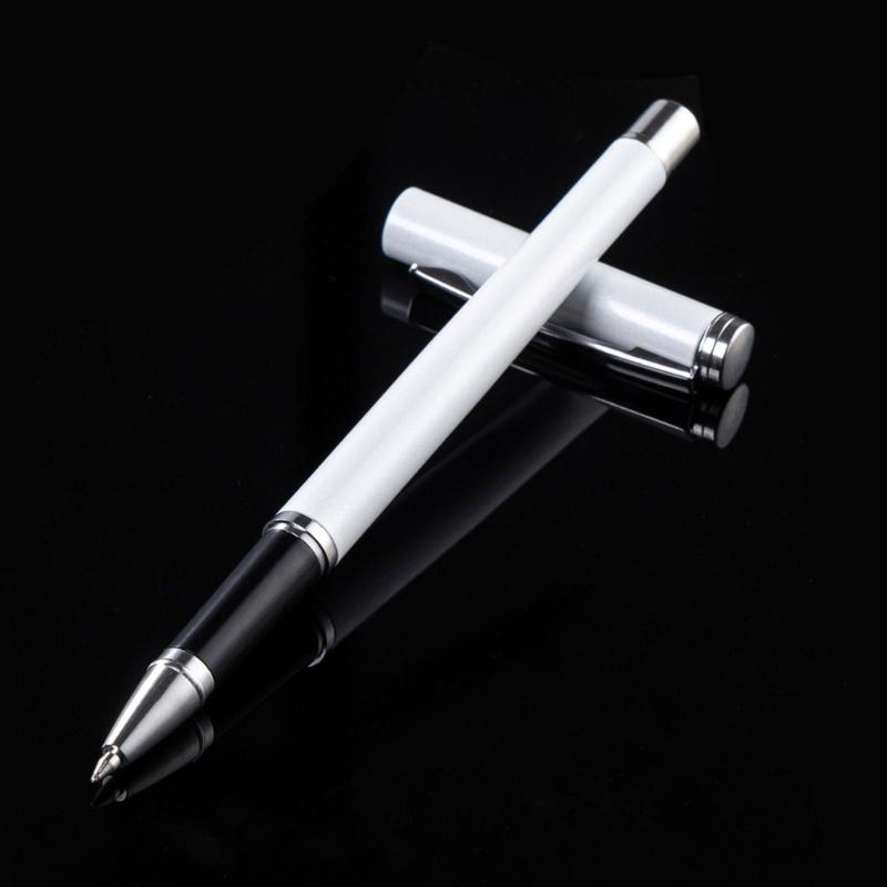 6Pcs Metal Ballpoint Pen with Pen Clip Office Writing Pen Smooth to Write Quick Drying Guest Sign In Pen for Office