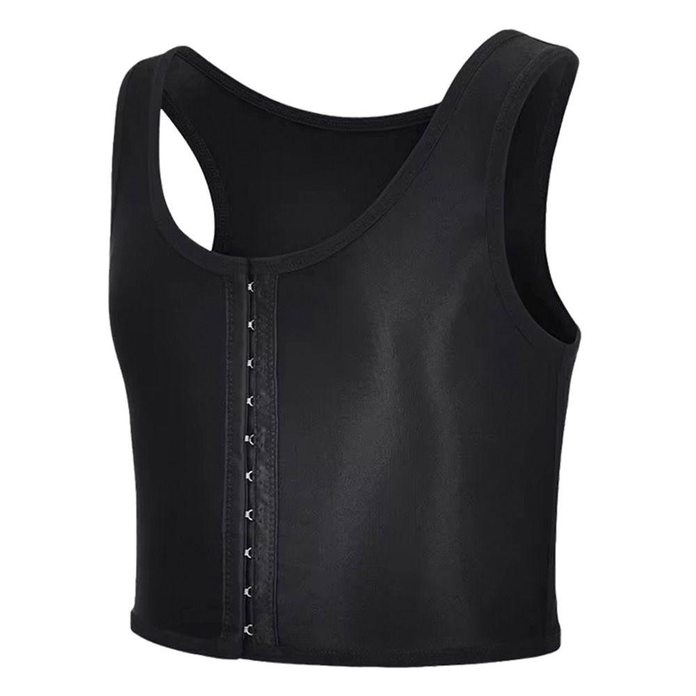 1Pcs Trans Lesbian Tank Top Corset Flat Vest Breast Breast Binder Reinforced Chest Shaper