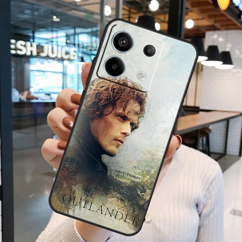 Outlander Jamie Claire Case For Xiaomi Redmi Note 12 11 9 10 13 Pro Plus 12S 11S 10S 9S Redmi 13 10C 12C 13C Cover