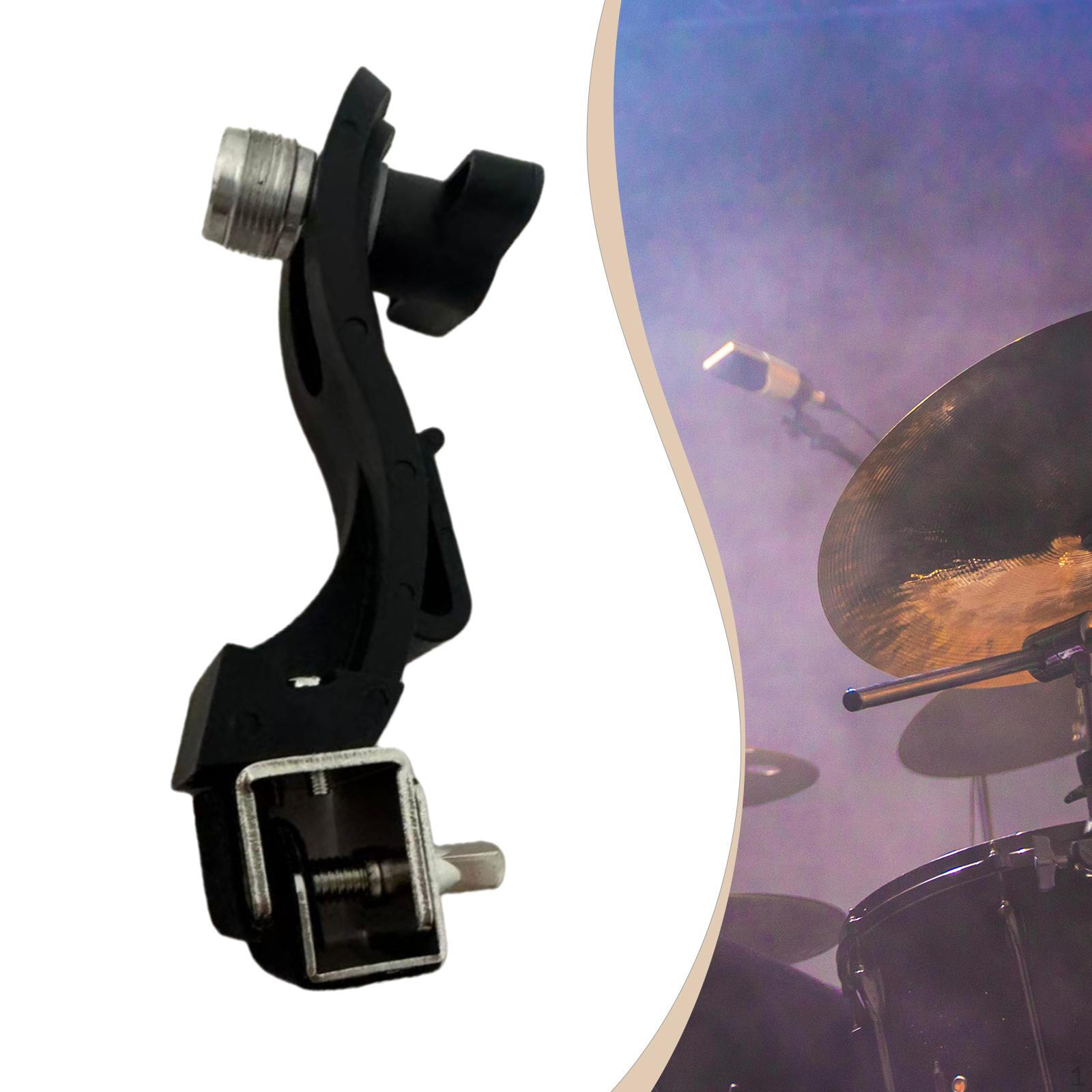 

Drum Clip Mount Clamp Premium Portable Direct Replaces Professional Durability Accessory Mic