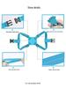 Elastic Luggage Straps for Cross-Packing and Reinforcement
