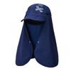 Foldable Quick Drying Waterproof 360° Visor Hat Baseball Cap Shawl Sun Hats Outdoor Unisex Summer Dual Use Cap