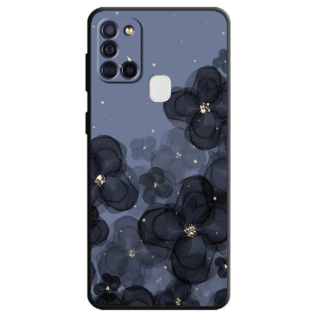 Süße Schmetterling Blume Blatt Handytasche für Samsung Galaxy A02s A40 A50 A70 A20e A03s A04s A10s A03 Core A04 A10 A02 A01 Abdeckung