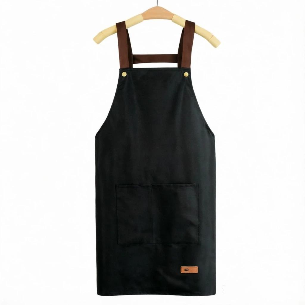 Kitchen Apron Waterproof Oil Proof Durable Unisex Work Apron for Home Cooking Restaurant BBQ Gift for Baking Enthusiasts