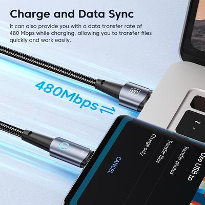 Toocki 6A USB Type C Cable For Huawei P40 30 SCP Fast Charging Micro USB C Cable For Samsung Xiaomi Poco Oneplus Data Cord