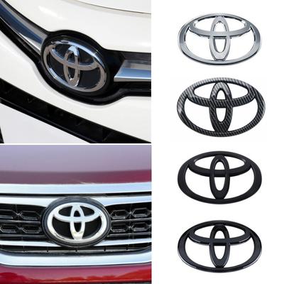 3D ABS Front Rear Emblem Badge for Corolla Camry Reiz Highlander Grille Trunk Exterior Modification Car Accessories