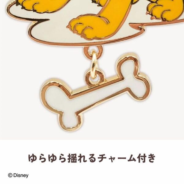 Marimo Craft Disney Collection Pin Badge Pluto x W4.5 H6.3cm MDMIX-125