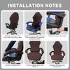Breathable Gaming Chair Cover With Armrests Covers Stretchable Electronic Sports Chair Cover Anti-Slip Leather