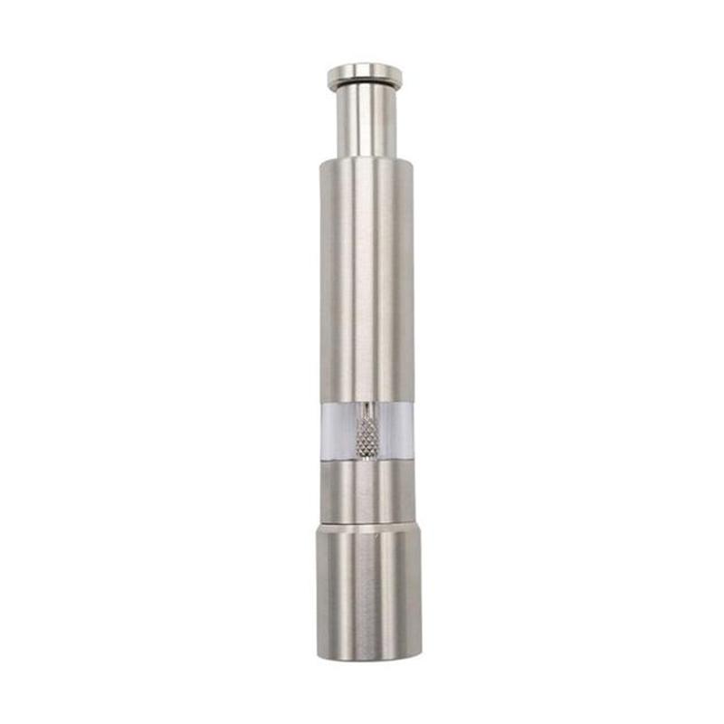 Manual Pepper Grinder Household Sea Salt Ginder Creative Stainless Steel Spice Grinder, Manual Sea Salt Mill